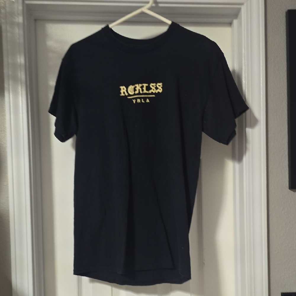 Black Short Sleeve Tee for Men